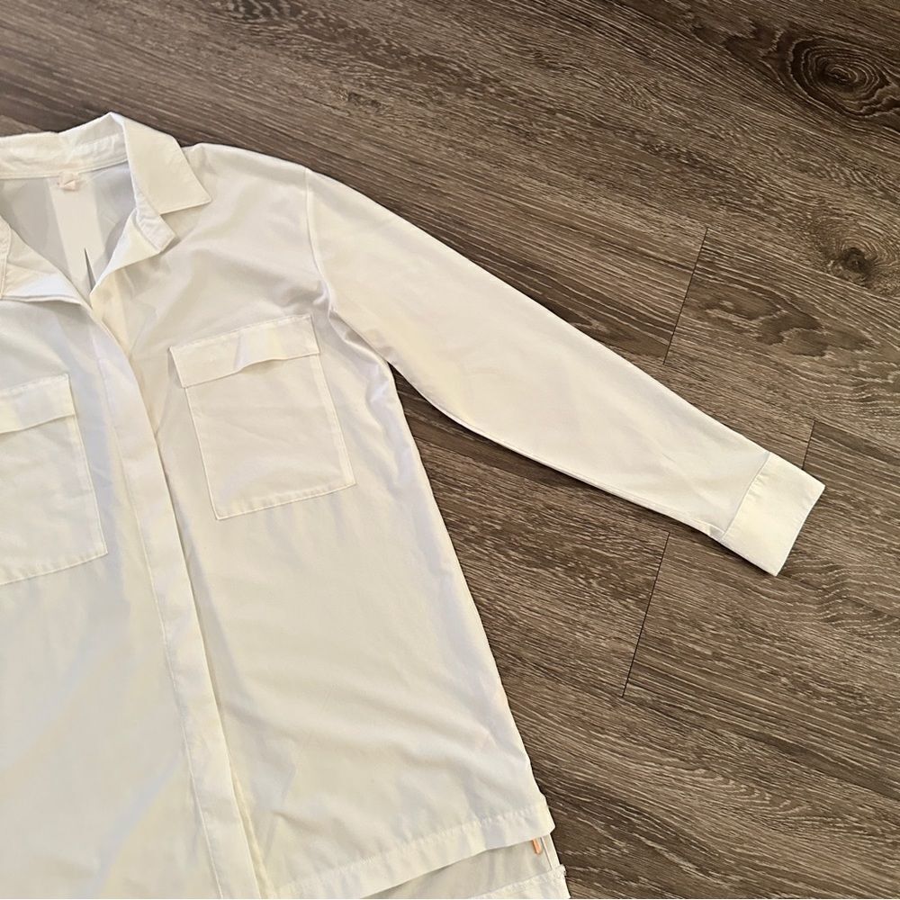 Lucy polyester spandex button down - image 4